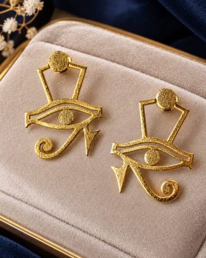 Gold earring