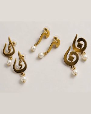 Letter Earrings